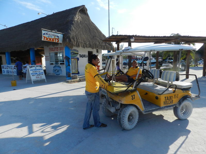 Cruce a Holbox Ferry
