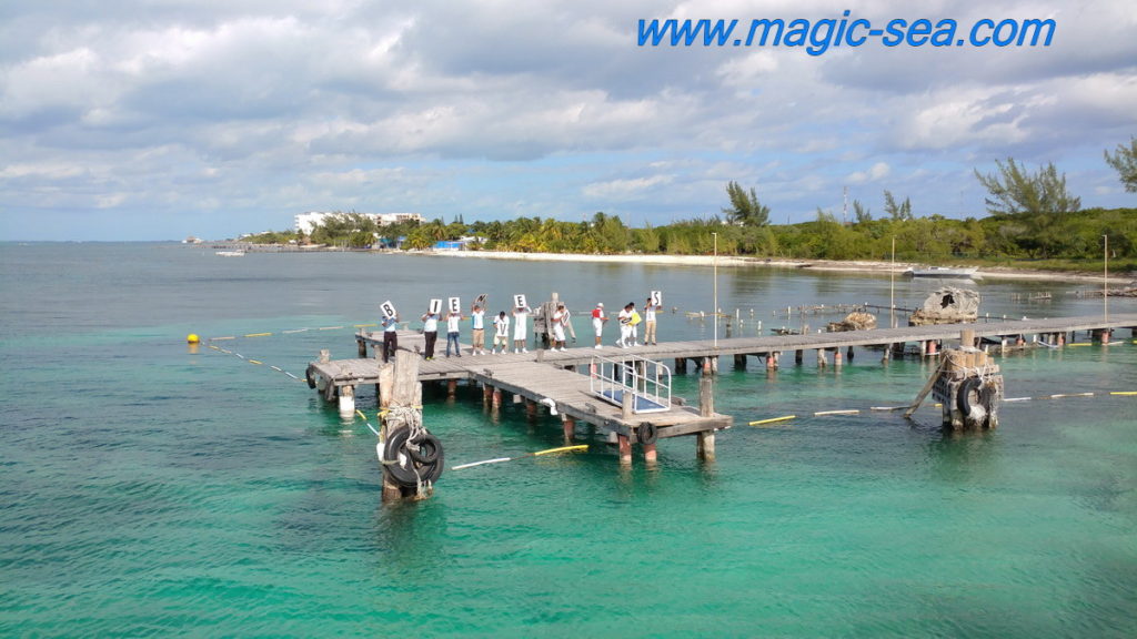 Pier at Beach Club Isla Mujeres