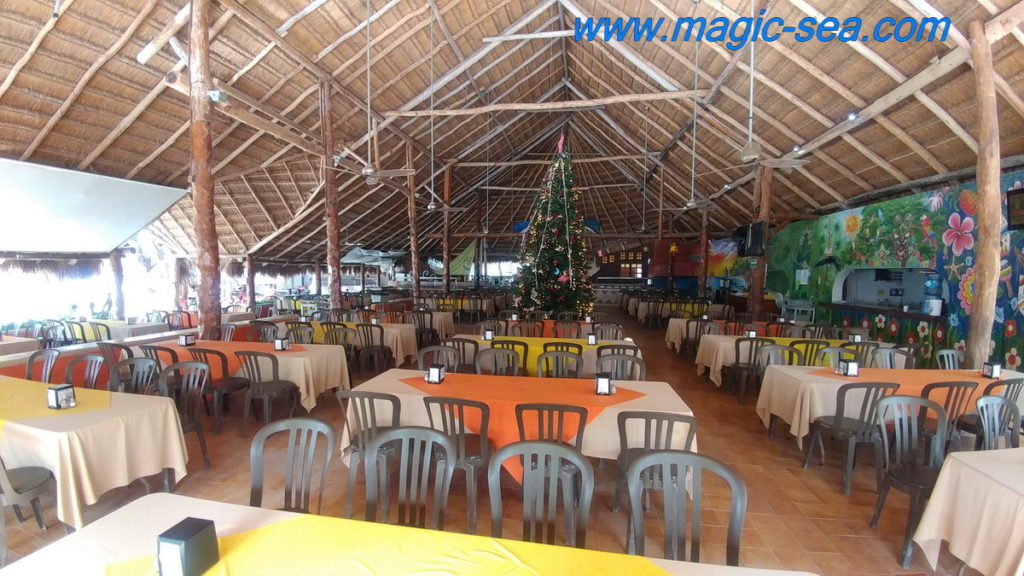 restaurant at Beach Club Isla Mujeres