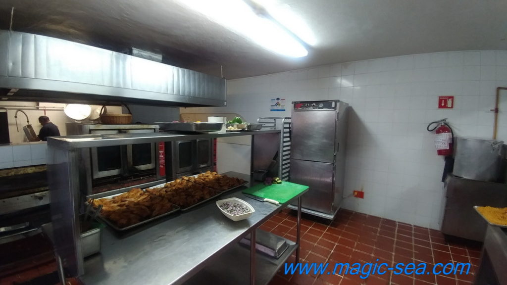 Beach Club Isla Mujeres kitchen