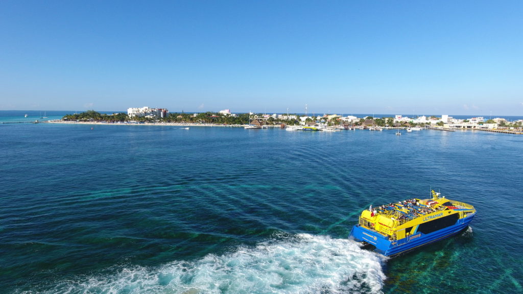 Ultramar shuttle to Isla Mujeres