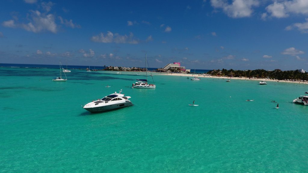 north beach on yacht
