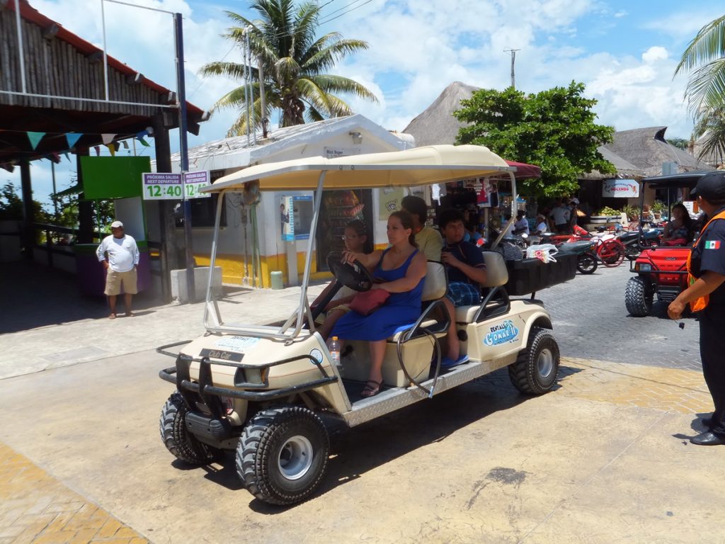 golf cart tour