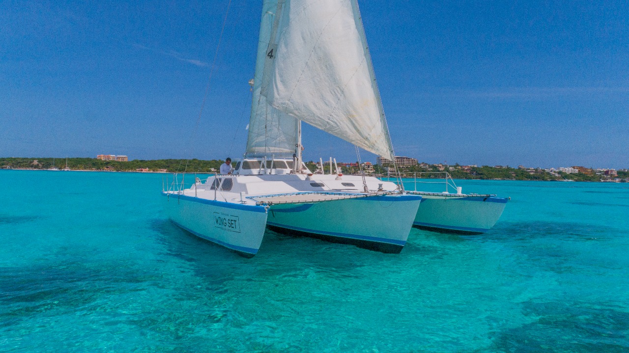 catamaran to Isla Mujeres