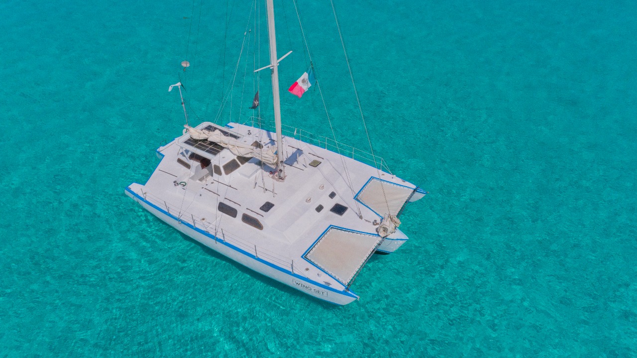 catamaran to Isla Mujeres