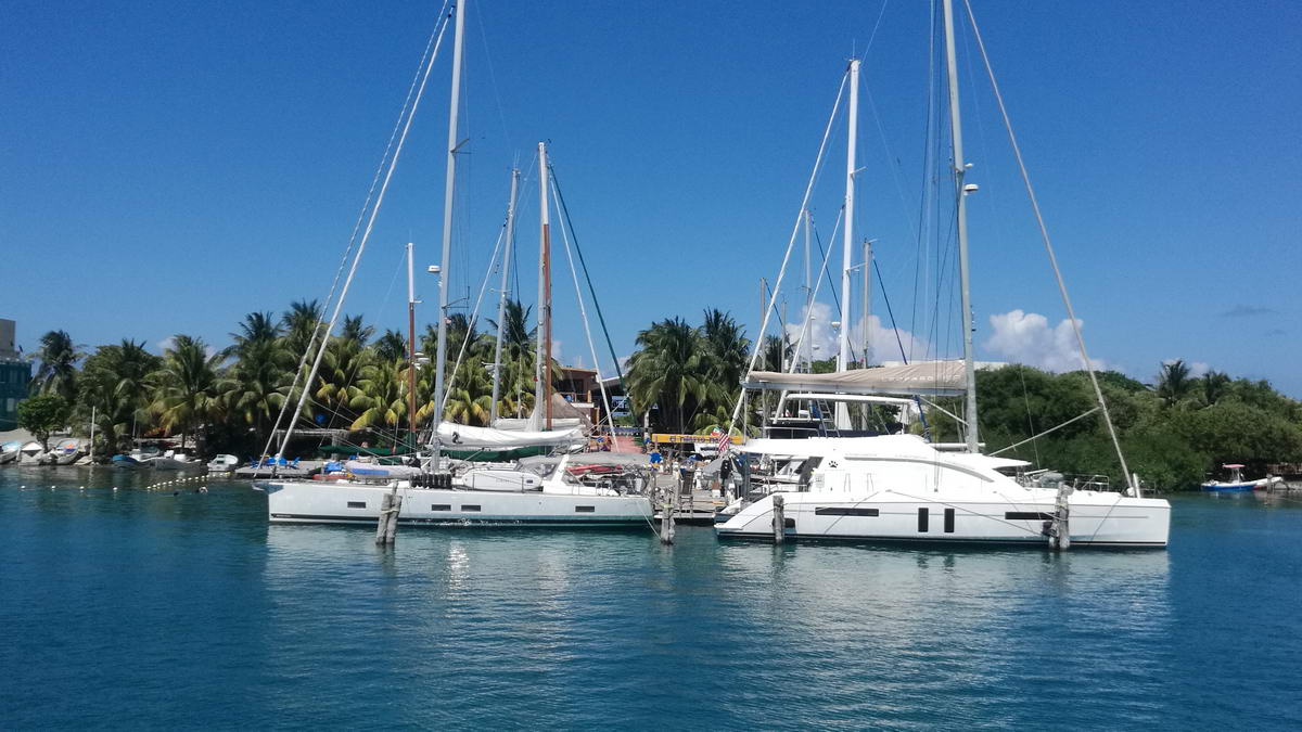 Marina at Isla Mujeres
